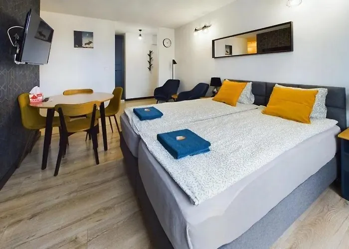 アパート Am Apartments Szczecin City Center Baluki *